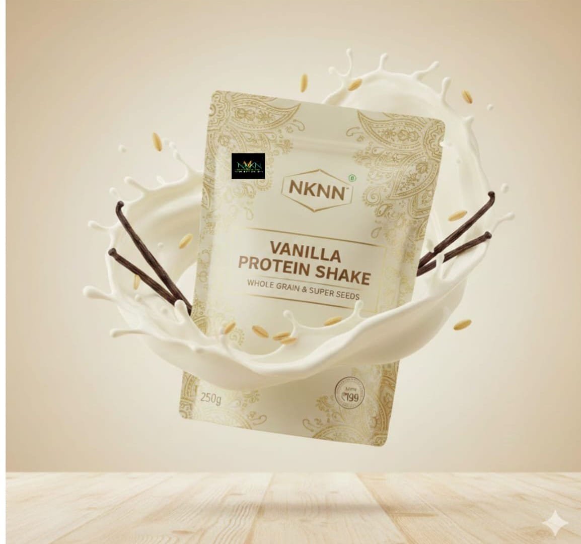 NKKN Brand Vanilla Protein shake
